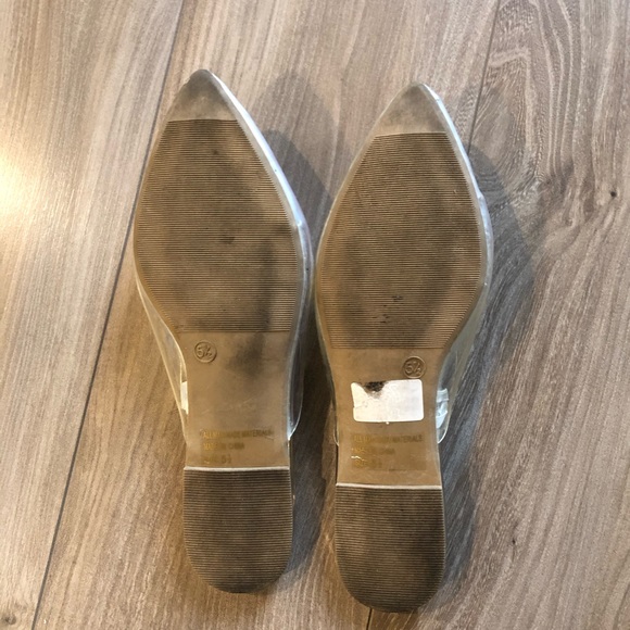 *SOLD on EBAY* Forever21 wild diva 5.5 clear flats - Picture 4 of 5